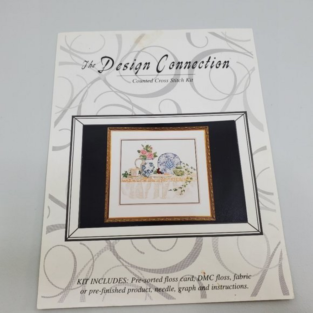 The Design‎ Connection Cross Stitch Pattern Porcela